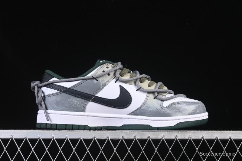 حذاء تزلج نايك SB Dunk Dunk Low Anniversary المخصص للتزلج الكاجوال منخفض القمة - DV0833-111