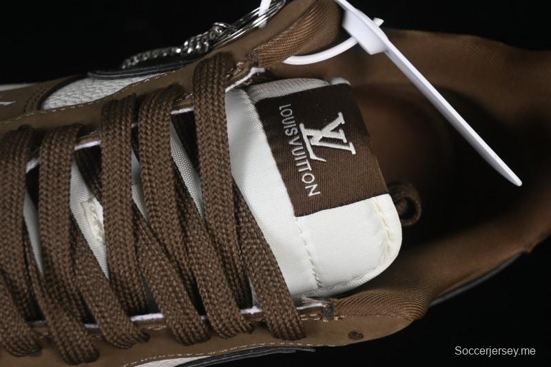 حذاء نايك اير فورس 1 '07 منخفض من نايك اير فورس 1 '07 LV Collaboration Military Force 1 '07 LV Collaboration حذاء رياضي كاجوال أخضر فضي أسود - DK0188-086