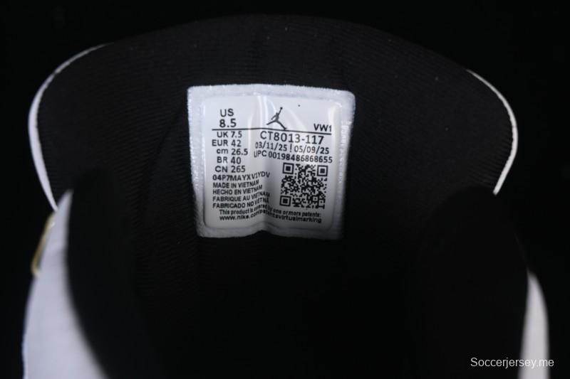 حذاء كرة السلة نايك اير جوردان 12 ريترو تاكسي تاكسي بإبزيم ذهبي - CT8013-117