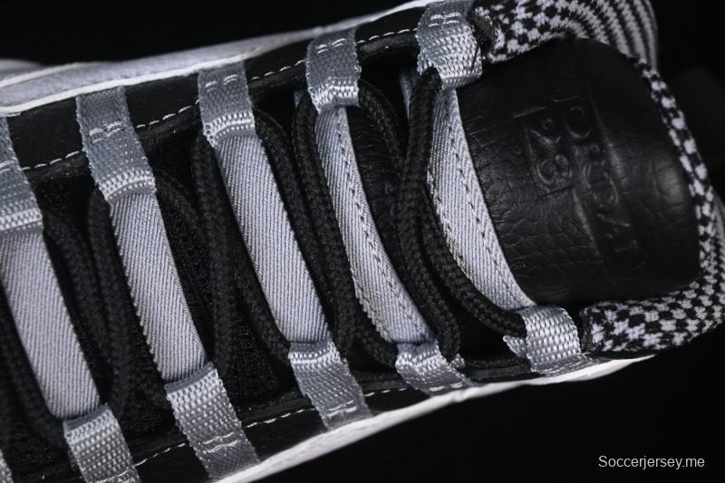 حذاء كرة السلة نايك اير جوردان 10 ريترو جوردان 10 ريترو رمادي فاتح فولاذي رمادي - HJ6779-104