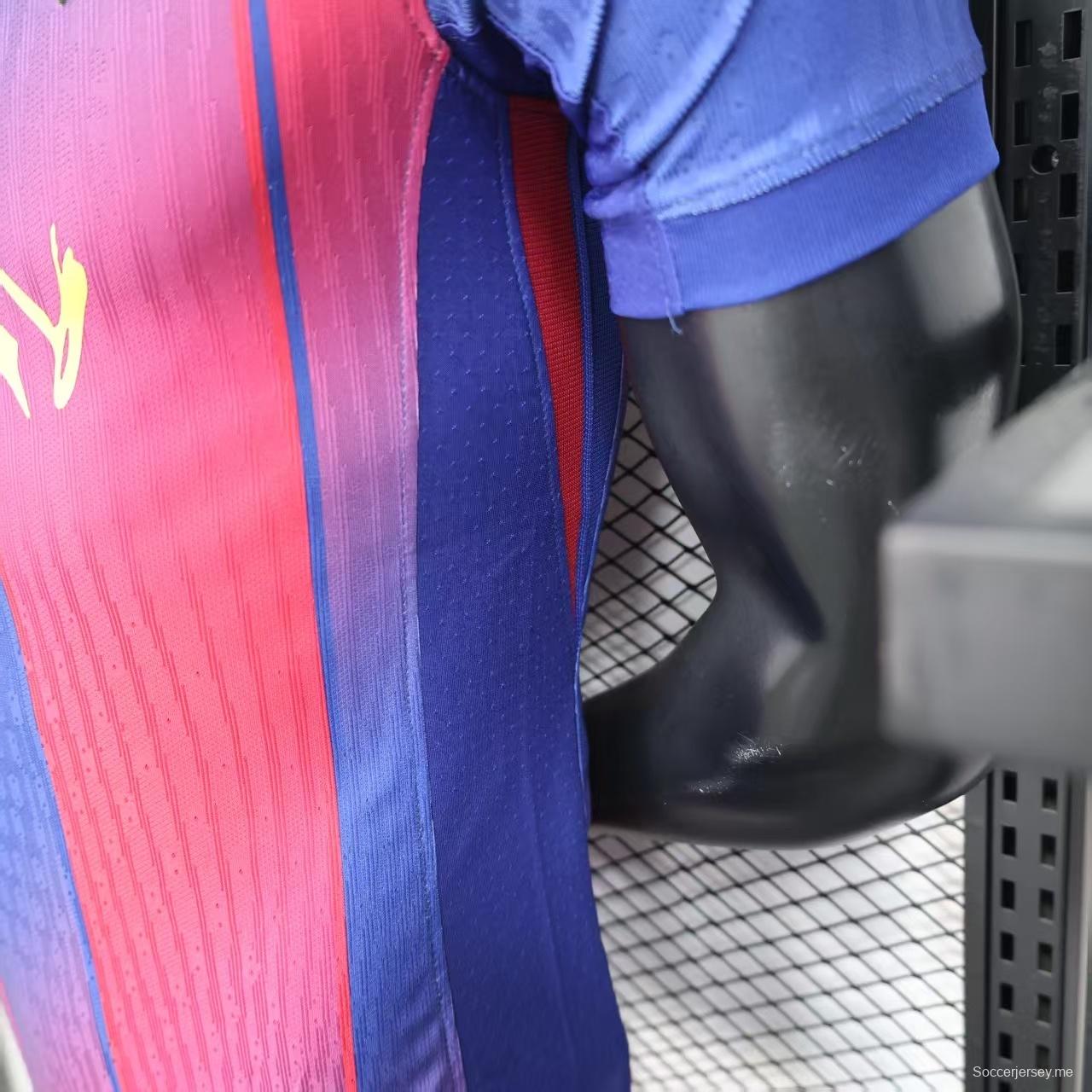 Player Version 25/26 BARCELONA x ED SHEERAN SIGNEE Edition Jersey
