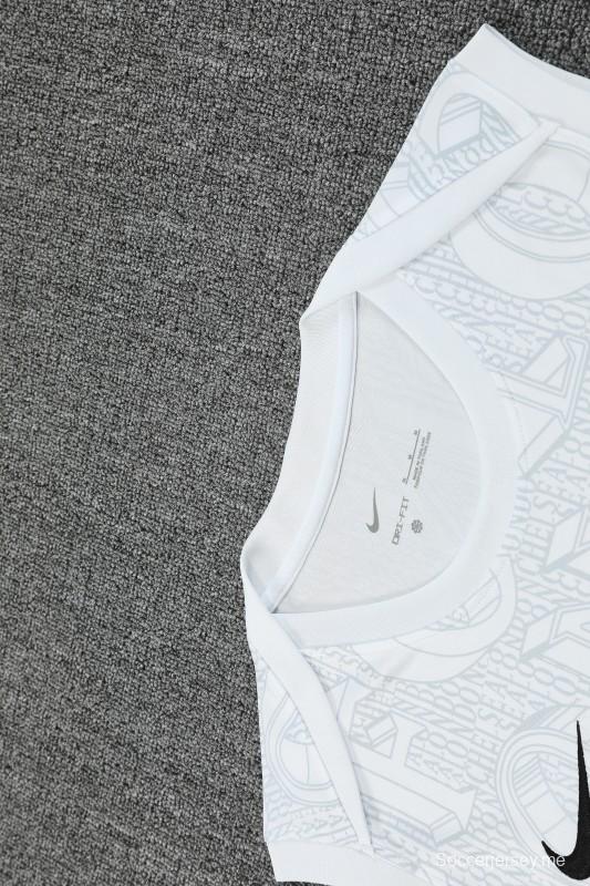 25/26 تشيلسي قميص تشيلسي أبيض فيست + شورت أبيض