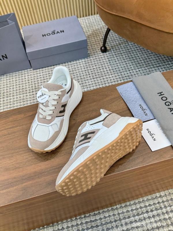 Hogan H-STRIPES Series Couple High Platform Chunky Dad Shoes Casual Sneakers - LY00370/LY00380