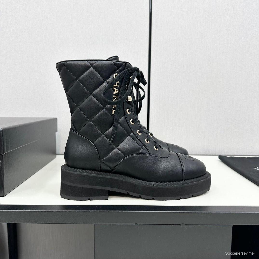 Chanel Fall/Winter Heavy-Duty Boots with Rubber Foam Sole - LY00380/LY00390