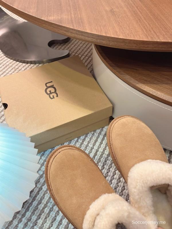 UGG 2025/SS Snow Boots with High-End Lamb Fur Collar Design - MJ00251