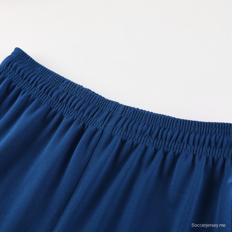 25/26 مانشستر سيتي سترة نصف سحاب أزرق سماوي أزرق سماوي+بنطلون طويل