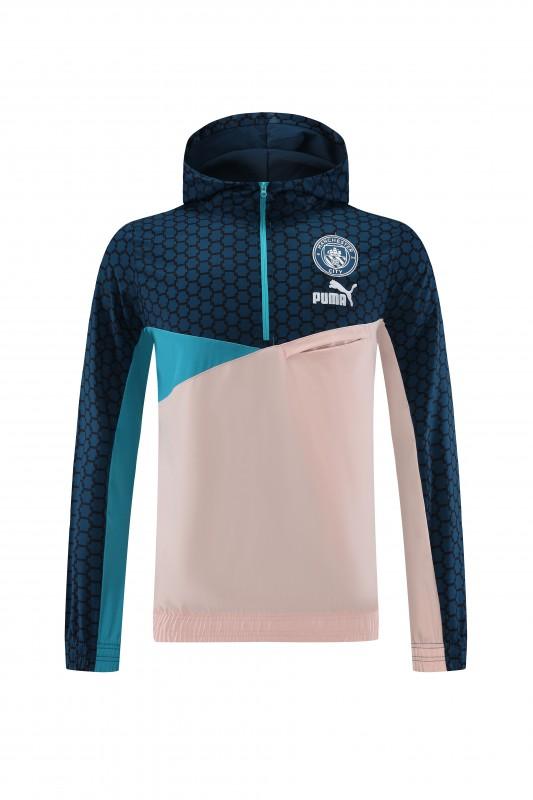 جاكيت نصف سحاب مانشستر سيتي + بنطال طويل S-2XL