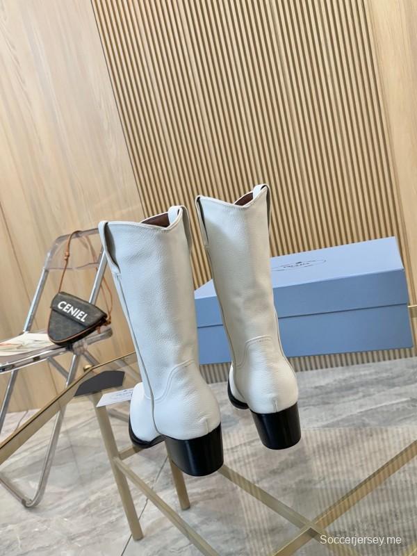 Prada Classic Pointed Toe Boots - LY00370/LY00440