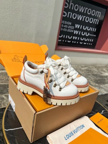 Louis Vuitton REMIX Lace-Up Derby Hiking Shoes - LY00340