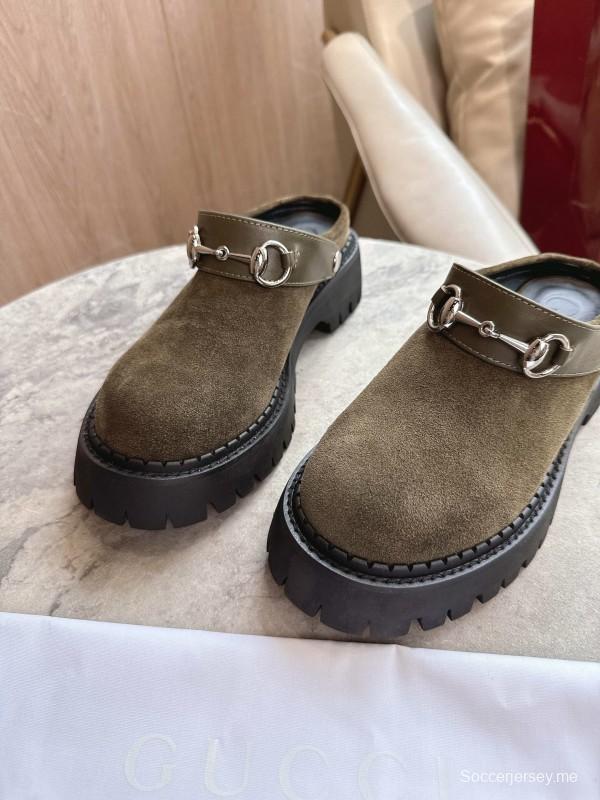 Gucci Women's Mule Shoes with Horsebit Detail - LY00300