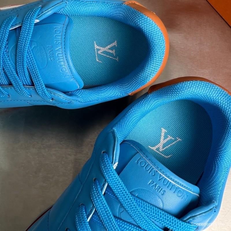 لويس فويتون LV x فاريل ويليامز مجموعة أحذية رياضية كاجوال بلاتفورم من لويس فويتون LV x فاريل ويليامز - YC