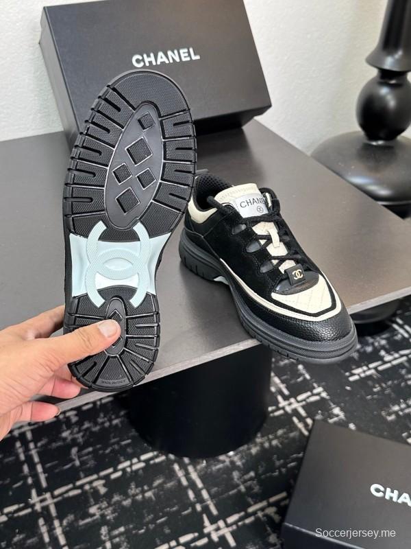 حذاء رياضي بنعل سميك لربيع وصيف 2025 من شانيل - LY00320