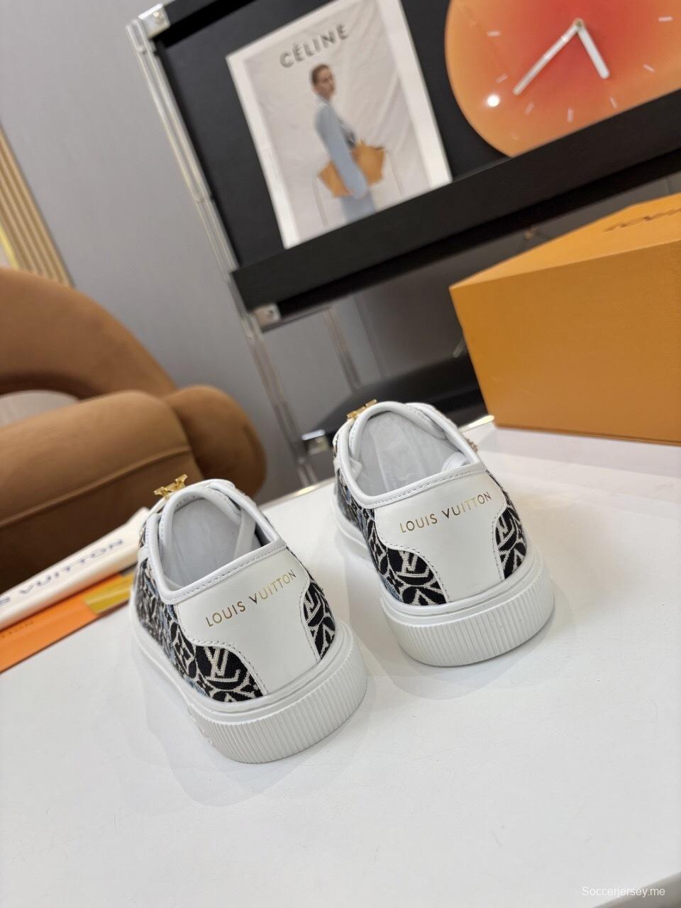 حذاء رياضي من سلسلة لاجون من لويس فويتون جينز بمشبك - AS00300