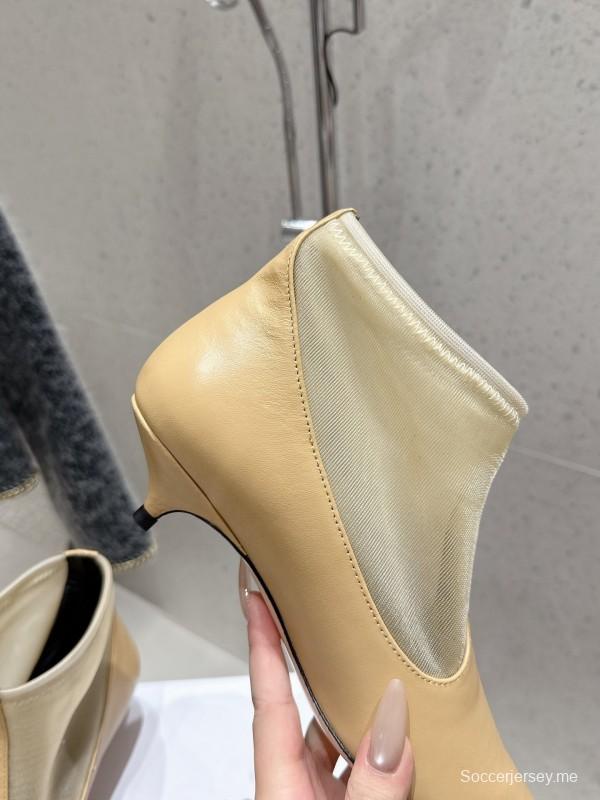 صندل بكعب شبكي بكعب عالٍ شبكي بكعب صغير من ثيرو 2025SS - KFY00320