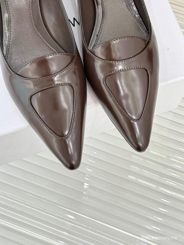 حذاء ذا رو 2025 ذا رو 2025 بكعب عالٍ بكعب عالٍ مدبب من الأمام - KFY00320