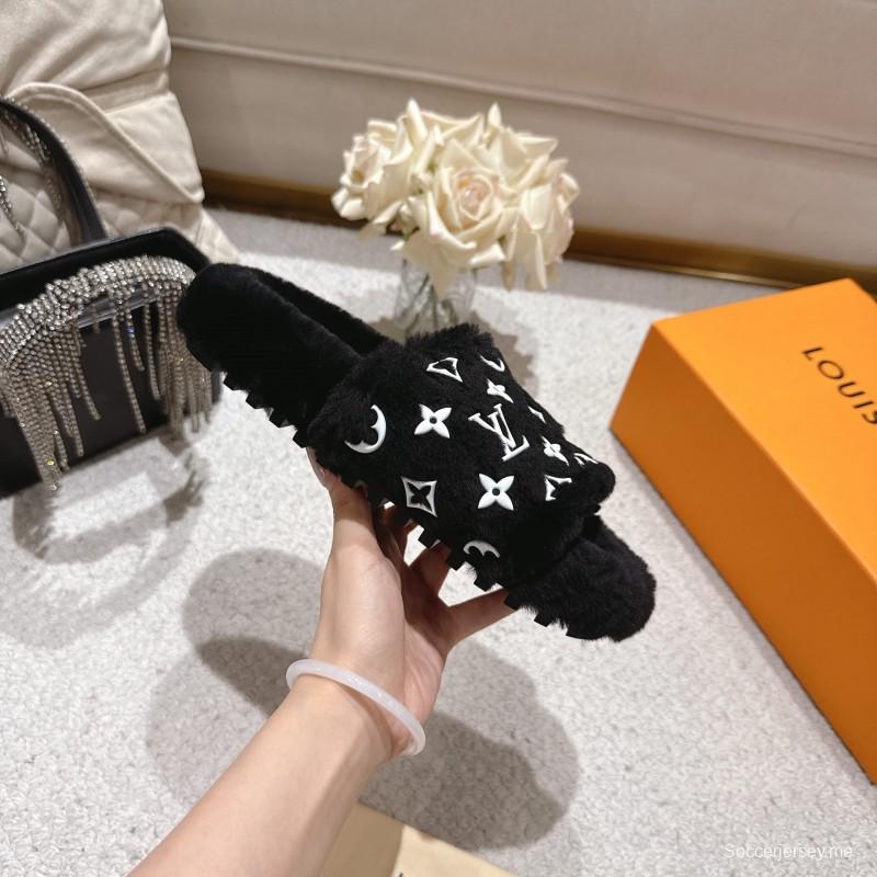 شباشب Lv 2025/ss من الصوف الكسول - LY00240