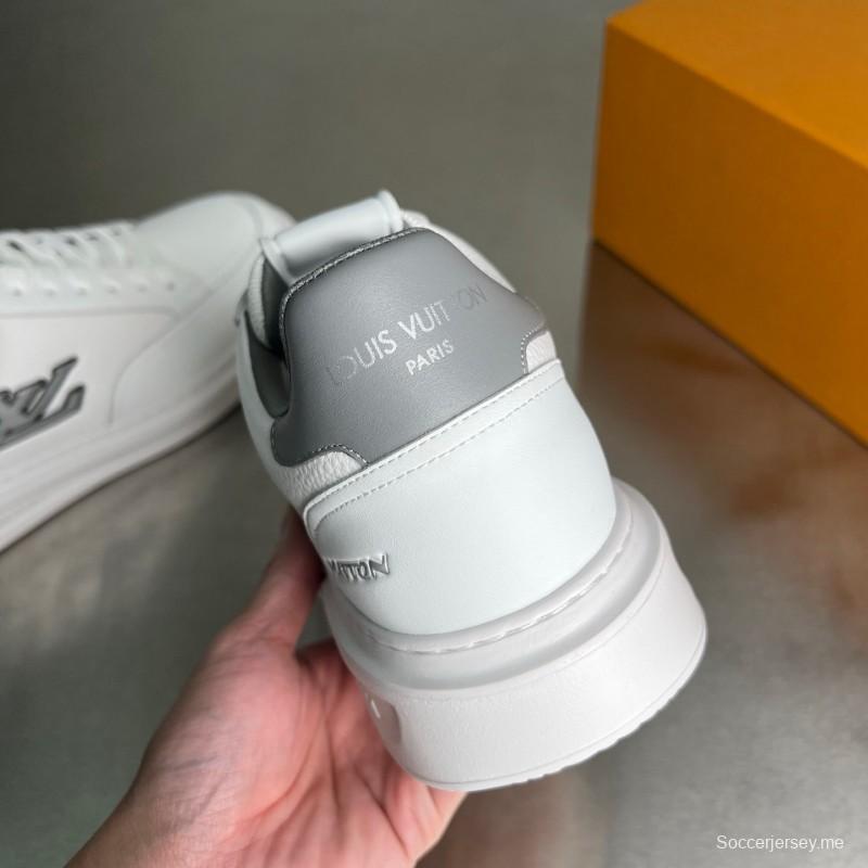 حذاء رياضي رجالي من لويس فويتون بيفرلي هيلز برقبة منخفضة للرجال - YC