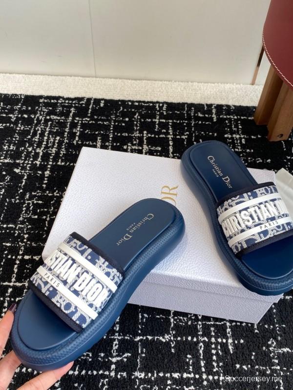 أحدث صنادل ديور لربيع وصيف 2025 لربيع وصيف 2025 ذات نعل رغوي خفيف للغاية - KFY00260