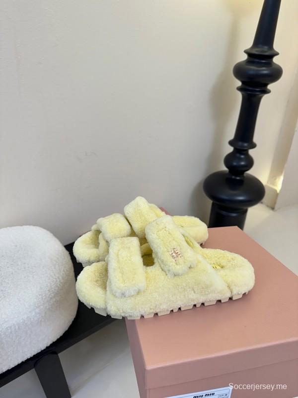 ميو ميو 2025 زلاجات ميو ميو 2025 فرو SS - KFY00310