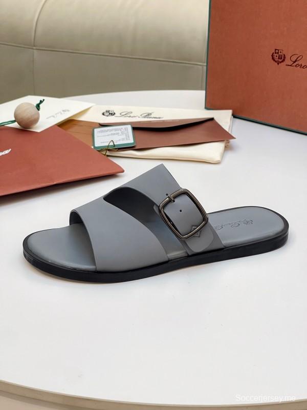 شباشب لورو بيانا 2025 SS للرجال لربيع وصيف 2025 للرجال بخياطة عالية الجودة ونعل مريح - AS00250