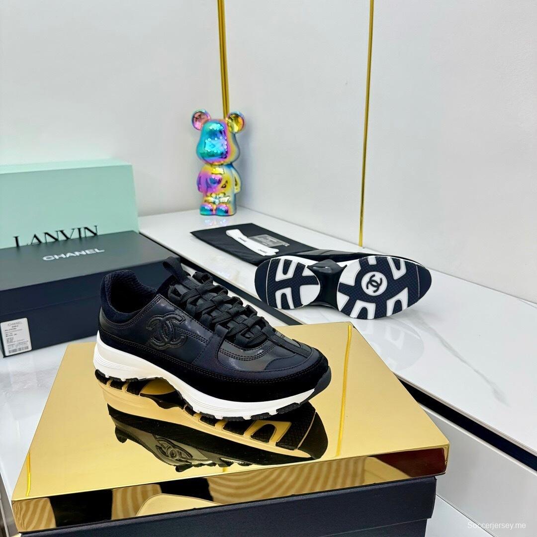 شانيل 2025 شانيل 2025 حذاء رياضي كاجوال بنعل مكتنزة - LY00310