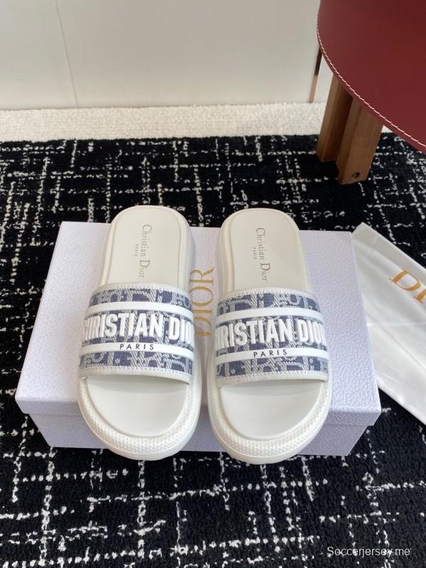 أحدث صنادل ديور لربيع وصيف 2025 لربيع وصيف 2025 ذات نعل رغوي خفيف للغاية - KFY00260