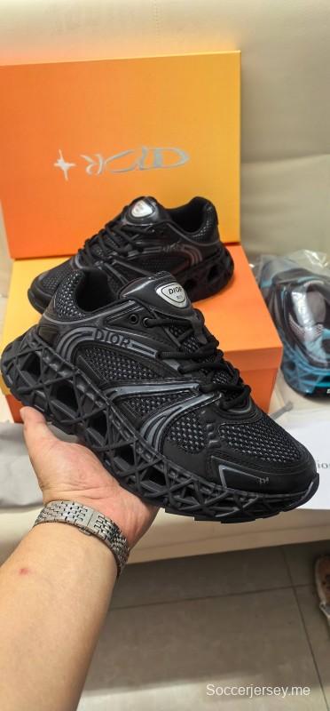 ديور B35 حذاء رياضي مكتنزة أبي B35 - B35