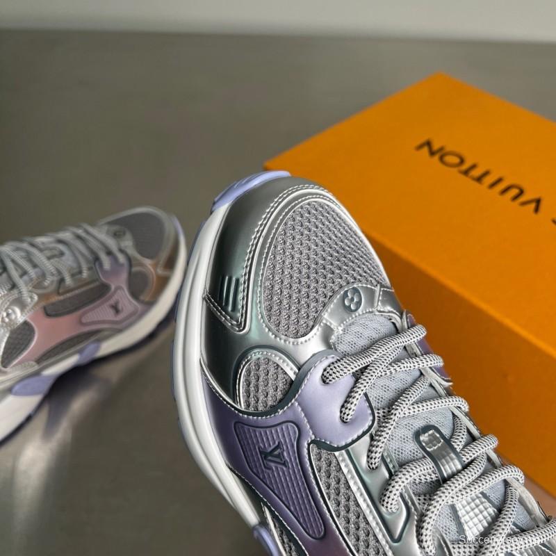 حذاء إل في أولمبيا ذو رباط مستدير من الأمام والجزء العلوي منخفض الكاجوال - YC