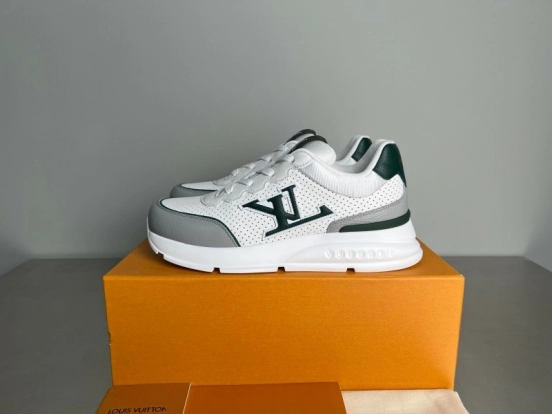 حذاء كاجوال كلاسيكي من الجلد الكلاسيكي برباط عند الأصابع المستديرة - YC