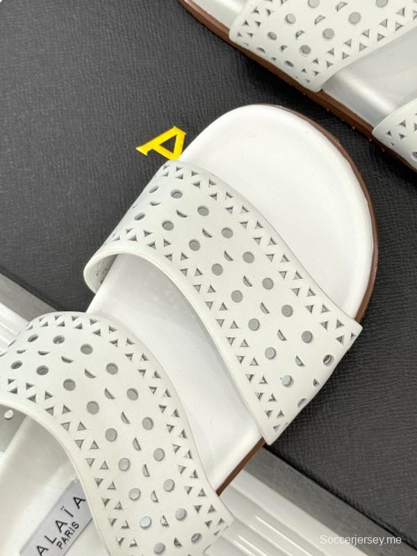 صندل آليا لربيع وصيف 2025 لربيع وصيف 2025 صندل كاجوال مخرم بالليزر - KFY00260