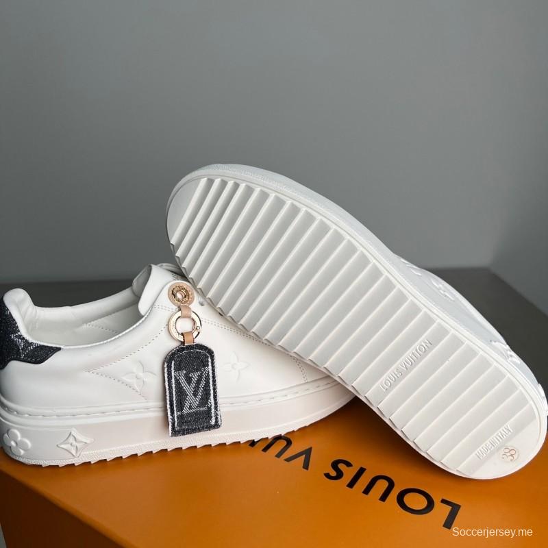 لويس فيتون حذاء رياضي مسطح منخفض الكعب من تاكاشي موراكامي تاكاشي موراكامي تايم أوت شيري بلوسوم - YC