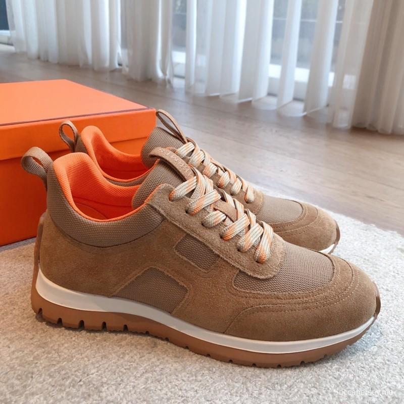 حذاء تشيلسي كلاسيكي من نوع H من مجموعة ربيع 2025 من مجموعة إيرلي كلاسيك تشيلسي مع بلوكات ملونة بريطانية - AS00380