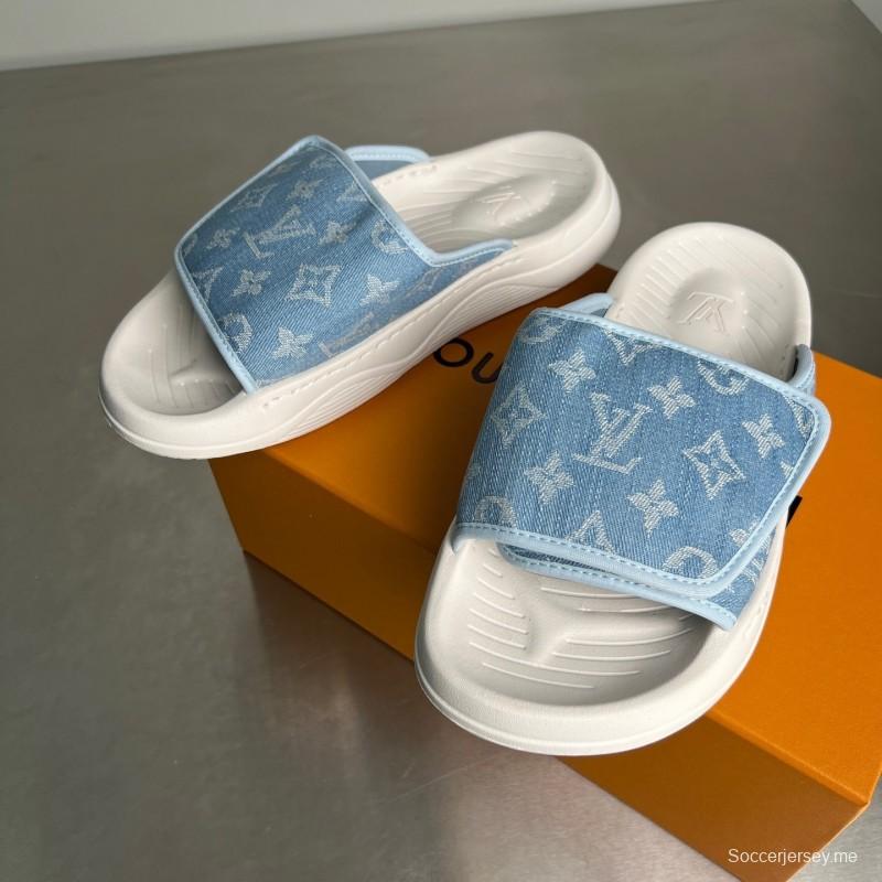 حذاء بغل ميامي ميامي من لويس فويتون بحزام بخطاف وحلقة - YC