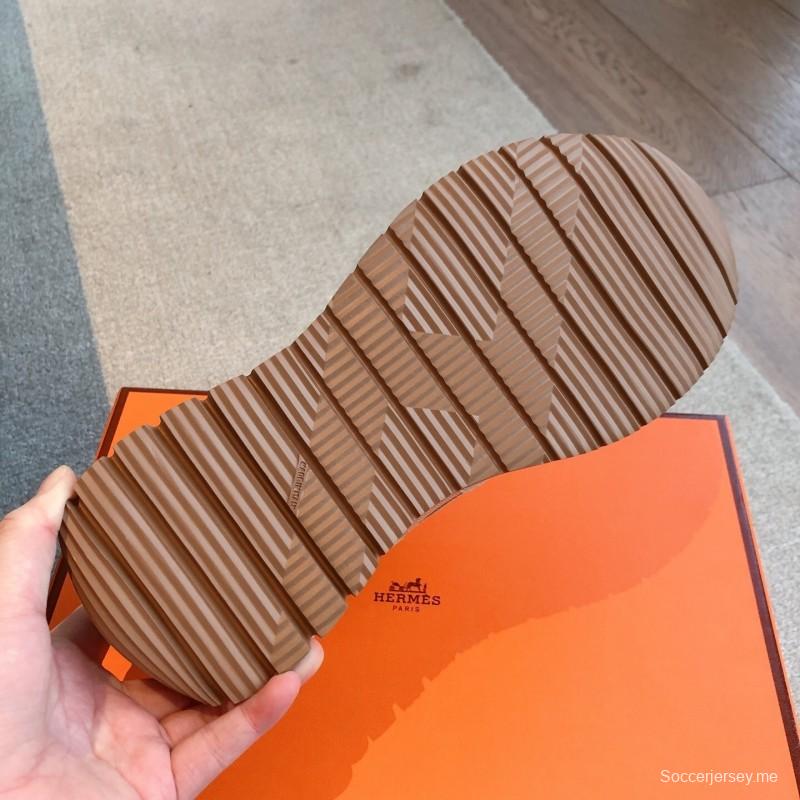 حذاء من نوع H من أوائل فصل الربيع بتصميم كلاسيكي بريطاني ملون متماسك - AS00380