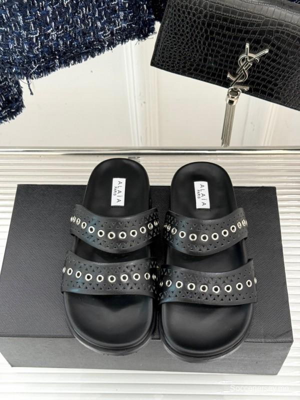 صندل ألايا لربيع وصيف 2025 كاجوال مجوف مجوف لربيع وصيف 2025 - KFY00260