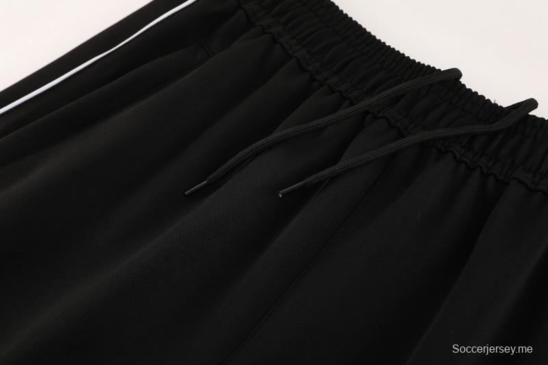 2025 أديداس 2025 جاكيت أحمر كامل بسحاب + بنطلون طويل