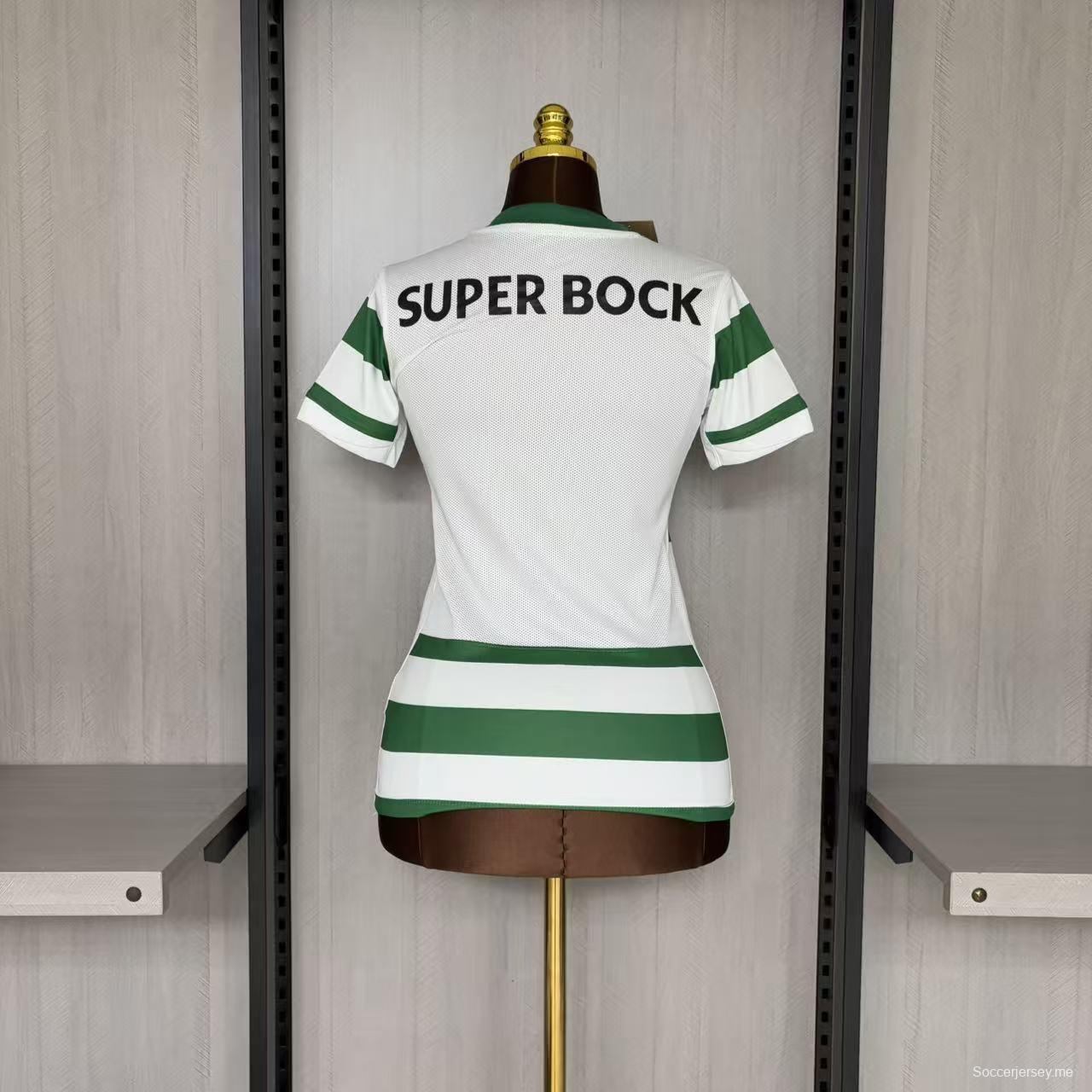 25/26 سيدات سبورتنج لشبونة سبورتنج لشبونة القميص الأساسي