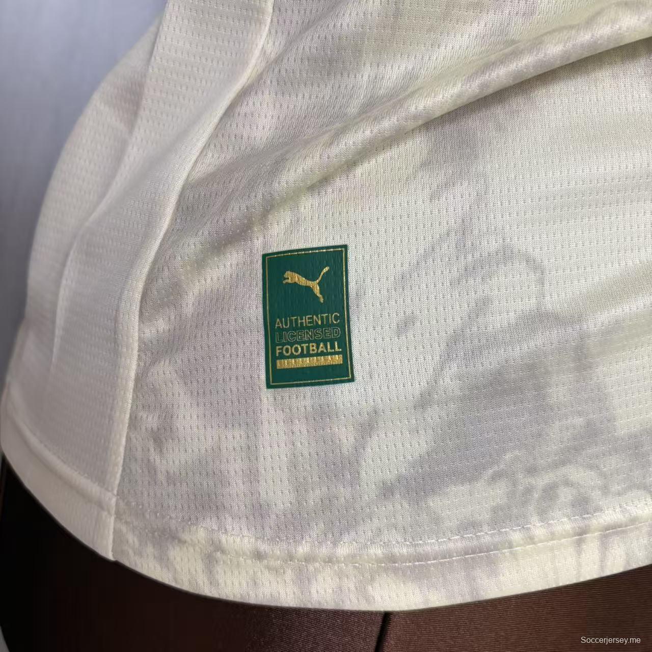 25/26 سيدات بالميراس قميص بالميراس بيج اللون البيج