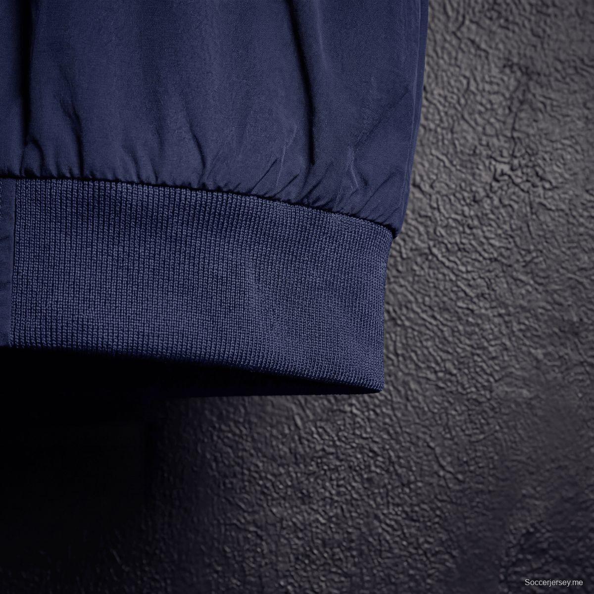 2026 سترة برشلونة السوداء الواقية من الرياح