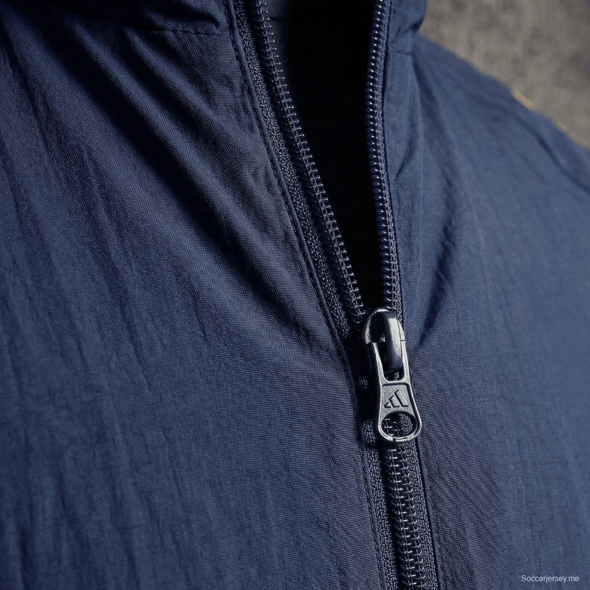 2026 بوكا جونيورز سترة سوداء واقية من الرياح