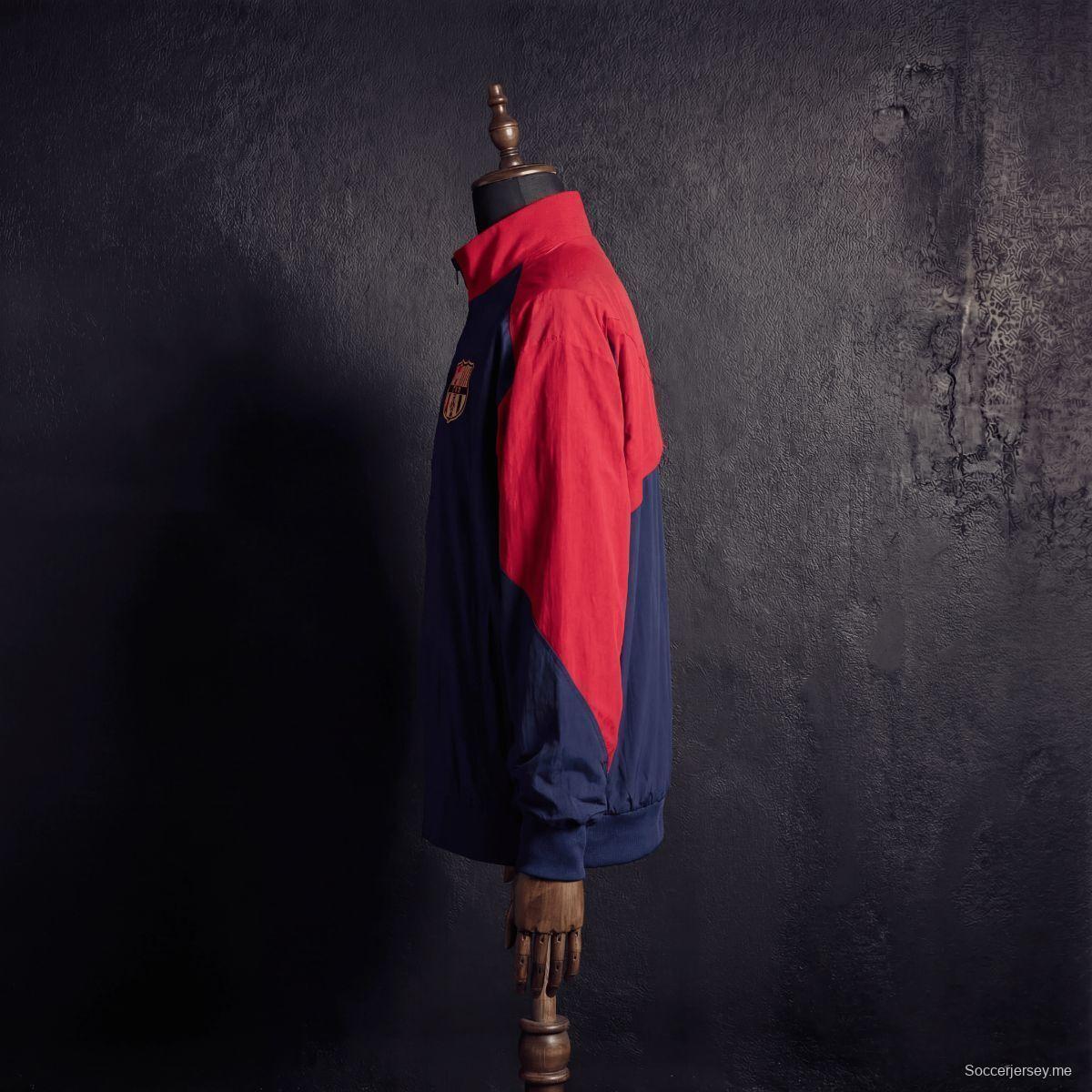 2026 سترة برشلونة السوداء الواقية من الرياح