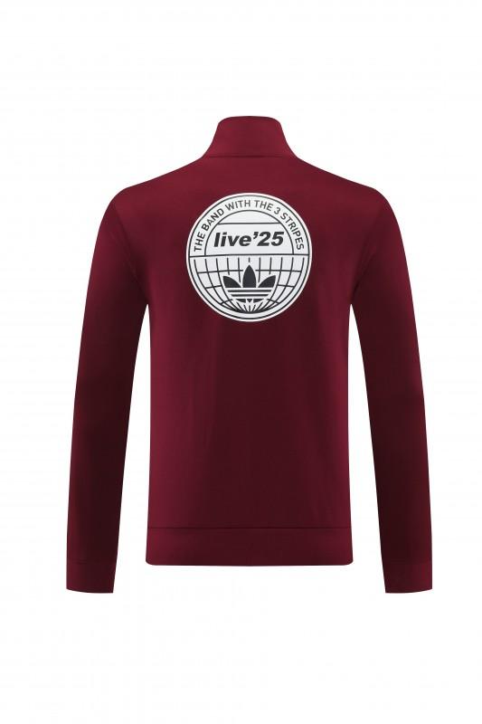 2026 Adidas x OASIS سترة بزر سحاب كامل + بنطال طويل