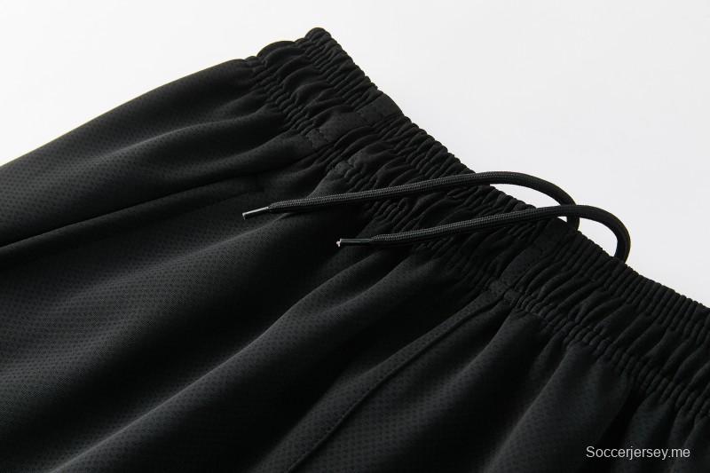 2026 NIKE سترة سوداء بسحاب كامل + بنطال طويل