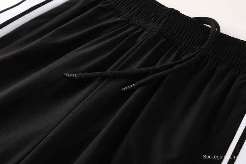 2026 ألمانيا هودي أسود بزر سحاب كامل وسترة واقية من الرياح + بنطال طويل