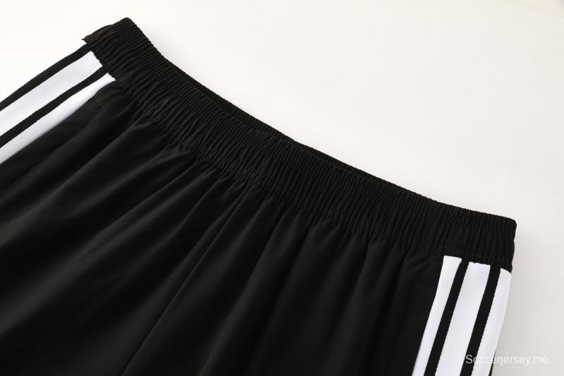 2026 ألمانيا سترة واقية من الرياح سوداء + بنطال طويل