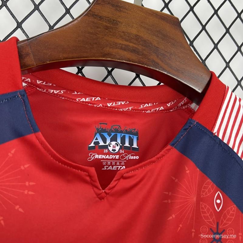 2026 قميص هايتي الثالث لكأس العالم للرجال