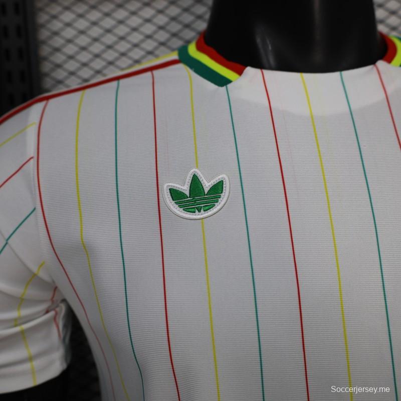 قميص اللاعب رقم 2026 للمنتخب السنغالي، طراز "White Terrace Icons" باللون الأبيض