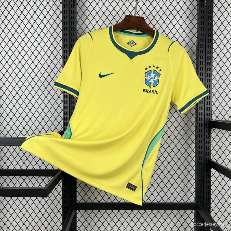 قميص البرازيل الرجالي للمباريات على أرضها في كأس العالم 2026