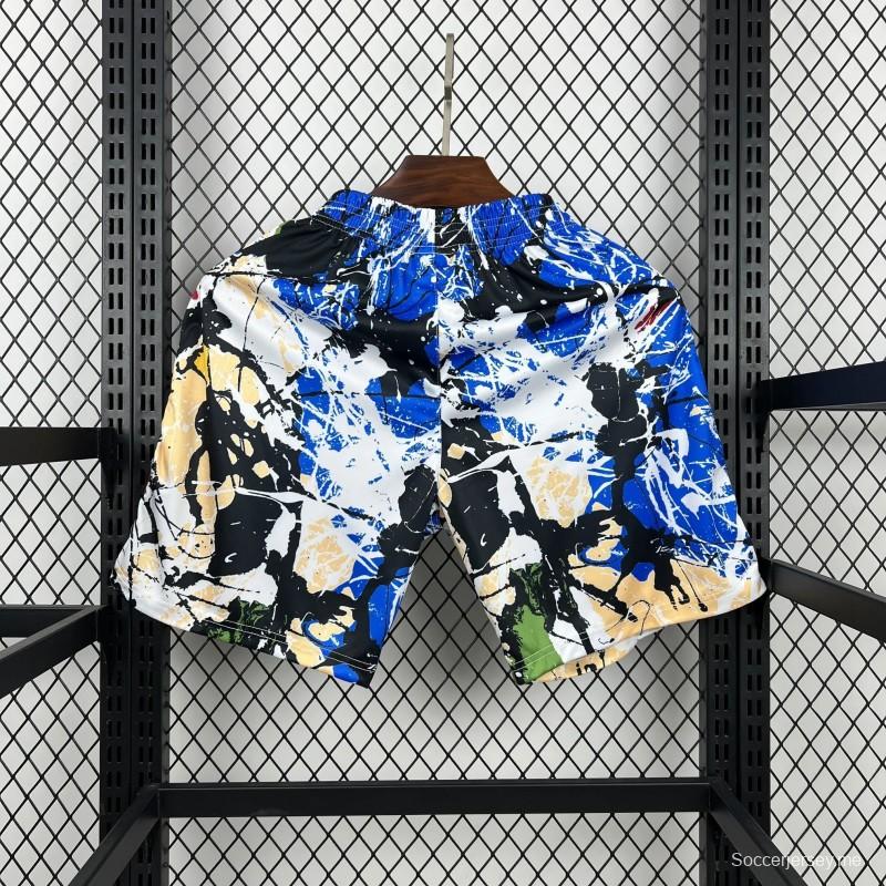 2025/26 شورتات مانشستر يونايتد × ستون روزز للرجال