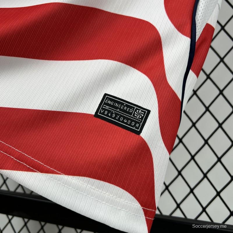 قميص المنتخب الأمريكي للمباريات على أرضه في كأس العالم 2026